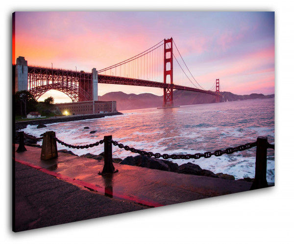 Leinwandbild Wandbild Golden Gate San Francisco