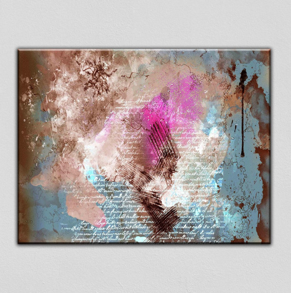 Leinwandbild Wandbild Abstrakt Kunst Hintergrud