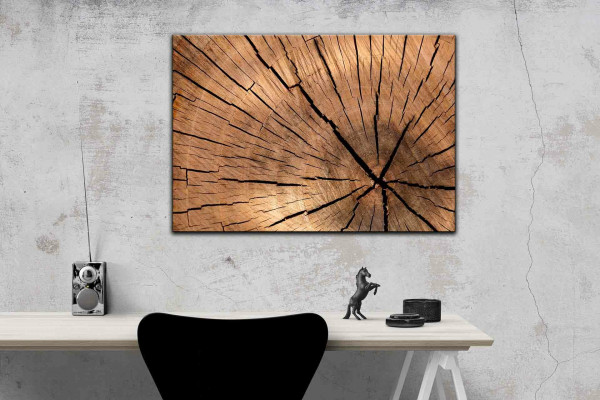 Leinwandbild Wandbild Holz Abstrakt Hintergrund